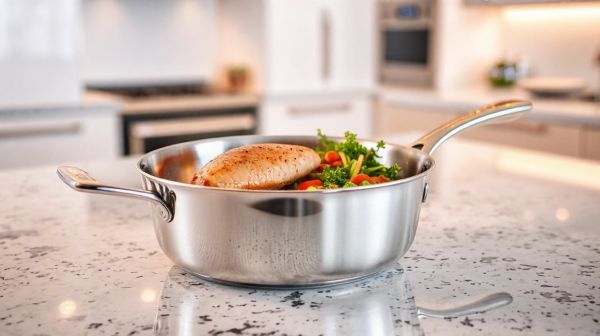 Top 5 raisons d'utiliser la poêle inox Poeleo pour cuisiner sain